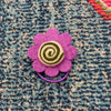 Flower Hair Ties- Swirly