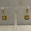 Pavè Rose Earrings