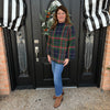 Prancer Plaid Sweater