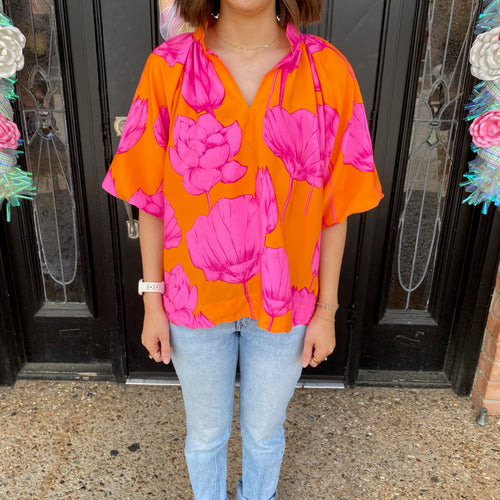 The Summer Floral Top