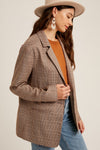 Plaid Oversized Blazer