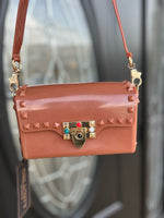 Studded purse