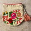 Embroidered Cinch Pouches