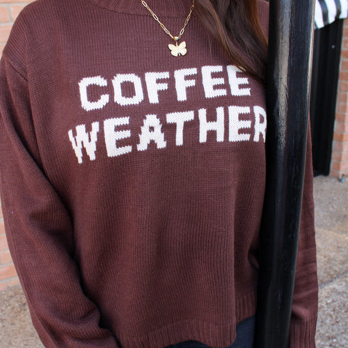 Coffee Weather Sweater