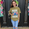 Sing His Praise Each Morning Graphic Tee