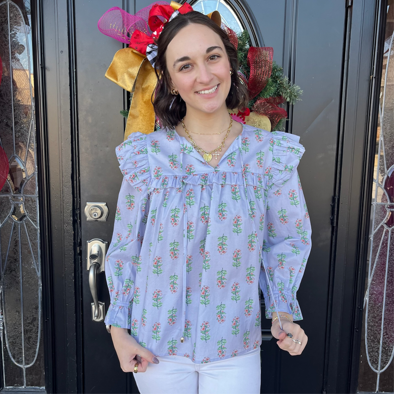 Peri Floral Blouse