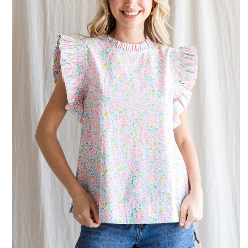 Floral Print Top