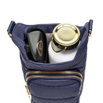 Wanderfull Hydrobag HANDLE Purse - Navy Matte