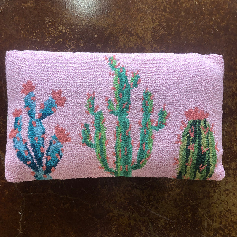 Pretty cactus pillow