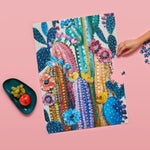 Desert Bloom Cactus Flower Puzzle