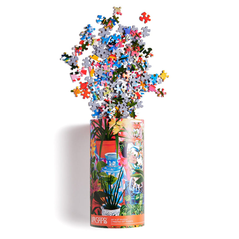 Tropical Vases Floral Puzzle