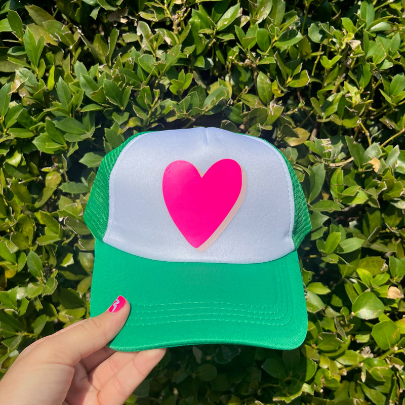 Green LFD Heart Hat