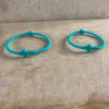 Silicone Jesus Bracelet- Turquoise