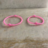 Silicone Jesus Bracelet- Bubblegum Pink