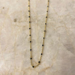 Pave Cross Necklace