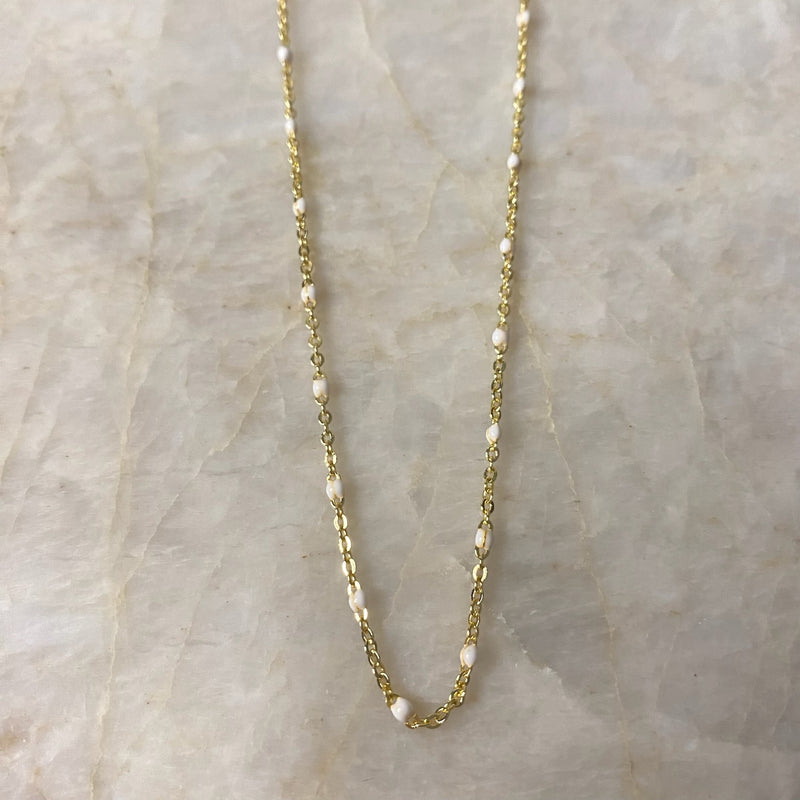 Pave Cross Necklace