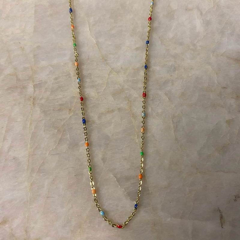 Pave Cross Necklace