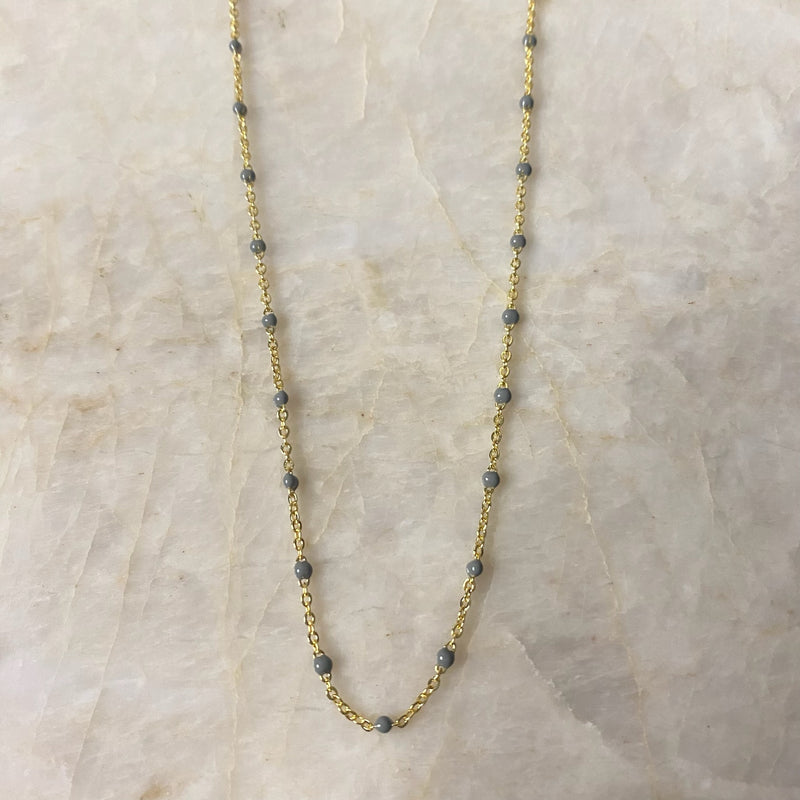 Pave Cross Necklace