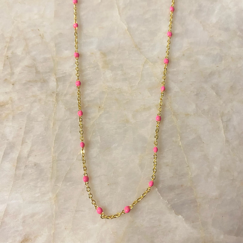 Pave Cross Necklace