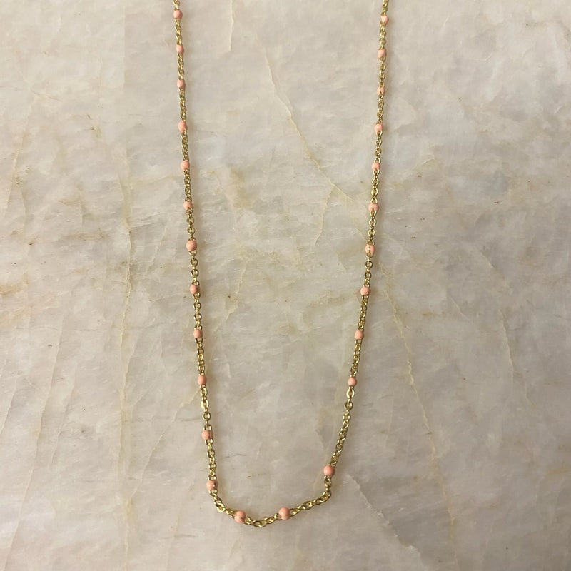 Pave Cross Necklace