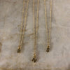 Initial Necklace (Black)