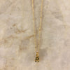 Initial Necklace (Black)