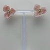 Floral Studs- Light Pink