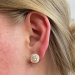 Pearl CZ Studs
