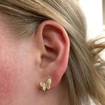 Mariposa Studs- Gold
