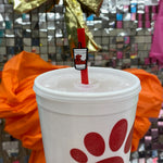Straw Charms- Chick-Fil-A