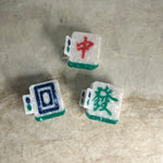 Mahjong Tile Hair Clips
