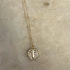 Shell Cross Necklace