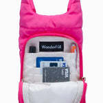 Wanderfull Crossbody Purse - Dark Pink