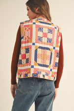 Patchwork Quilted Vest