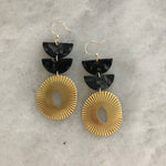 Double Acrylic Earrings