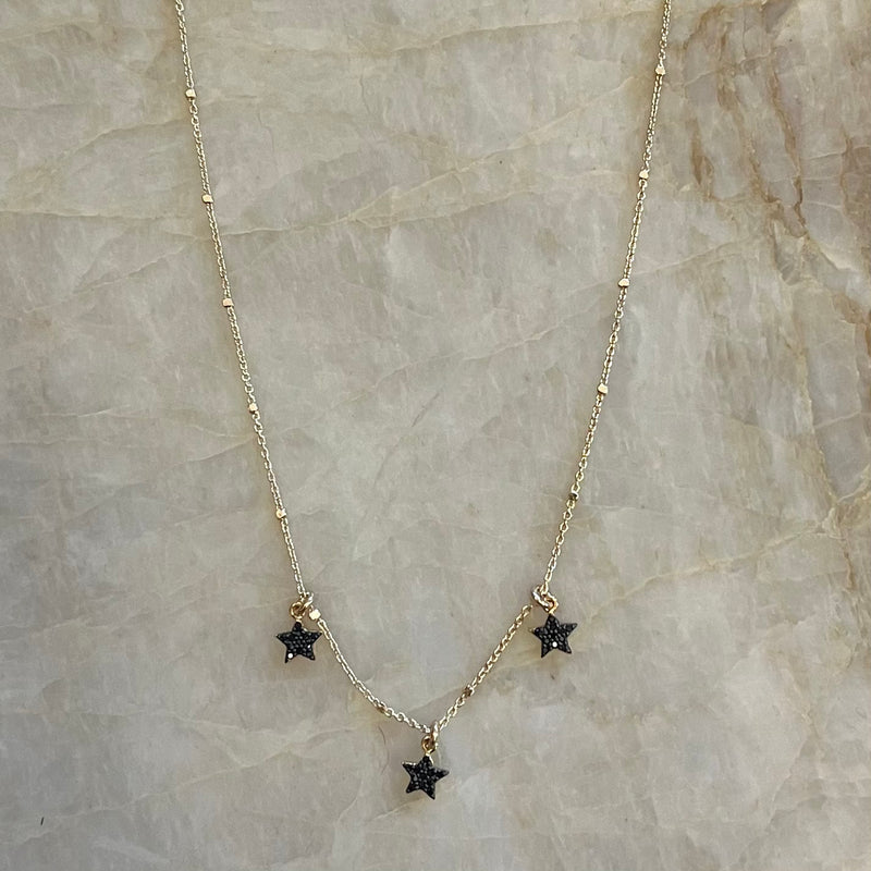 Tri Star Necklace