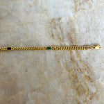 Bejeweled Curb Chain Bracelet