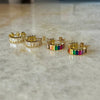 On Holiday Huggie Earrings