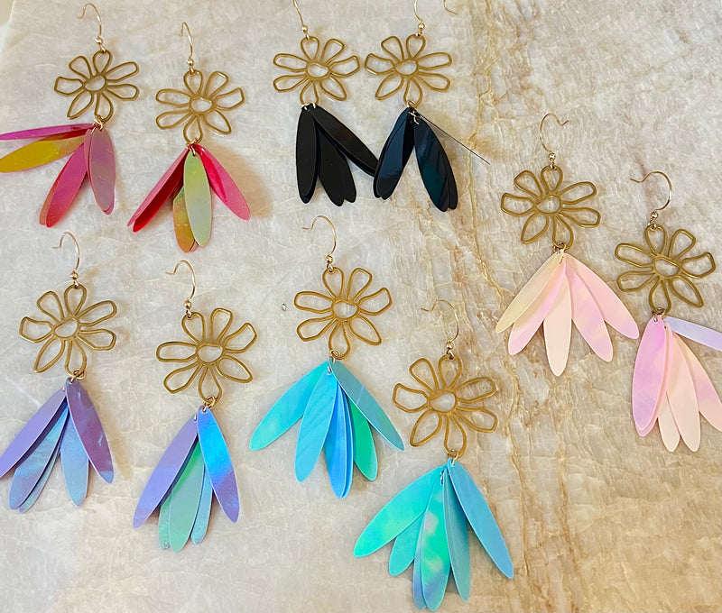 Petal Earrings - Large