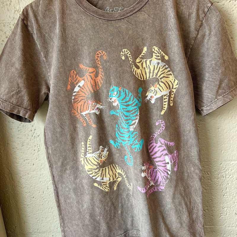 Colorful Tiger Tee