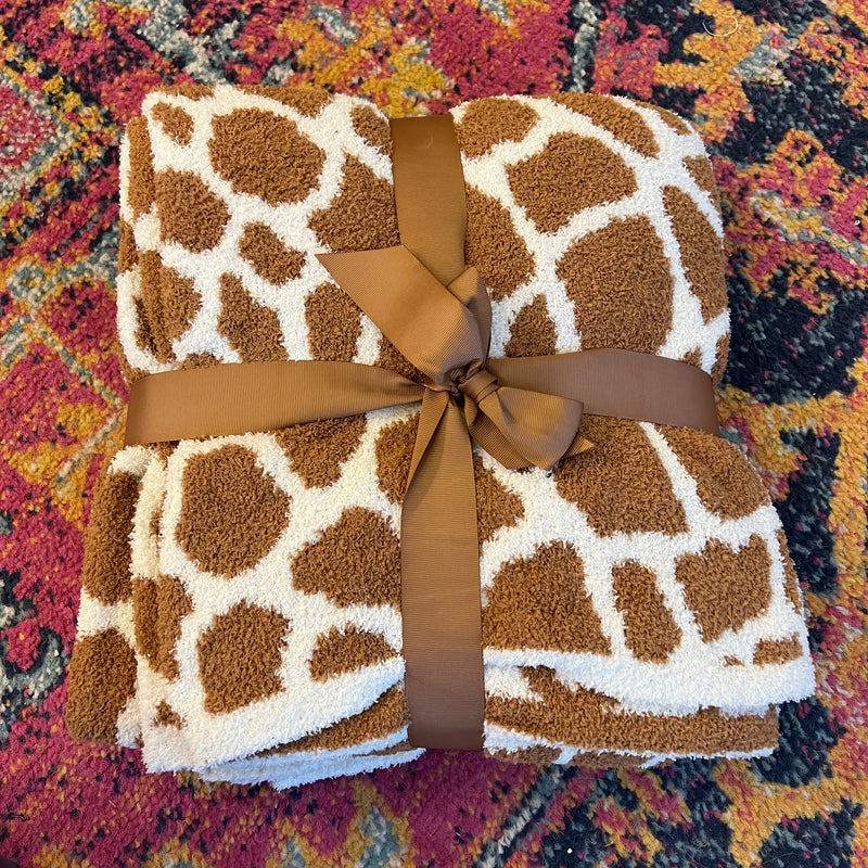 Giraffe Pattern Blanket