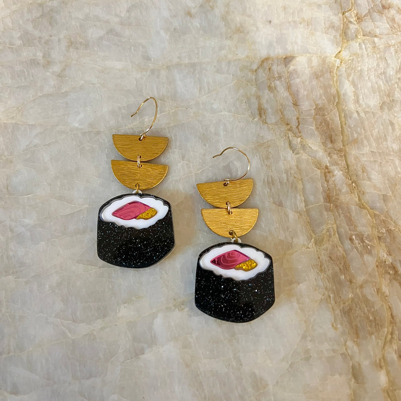 Sushi Earrings