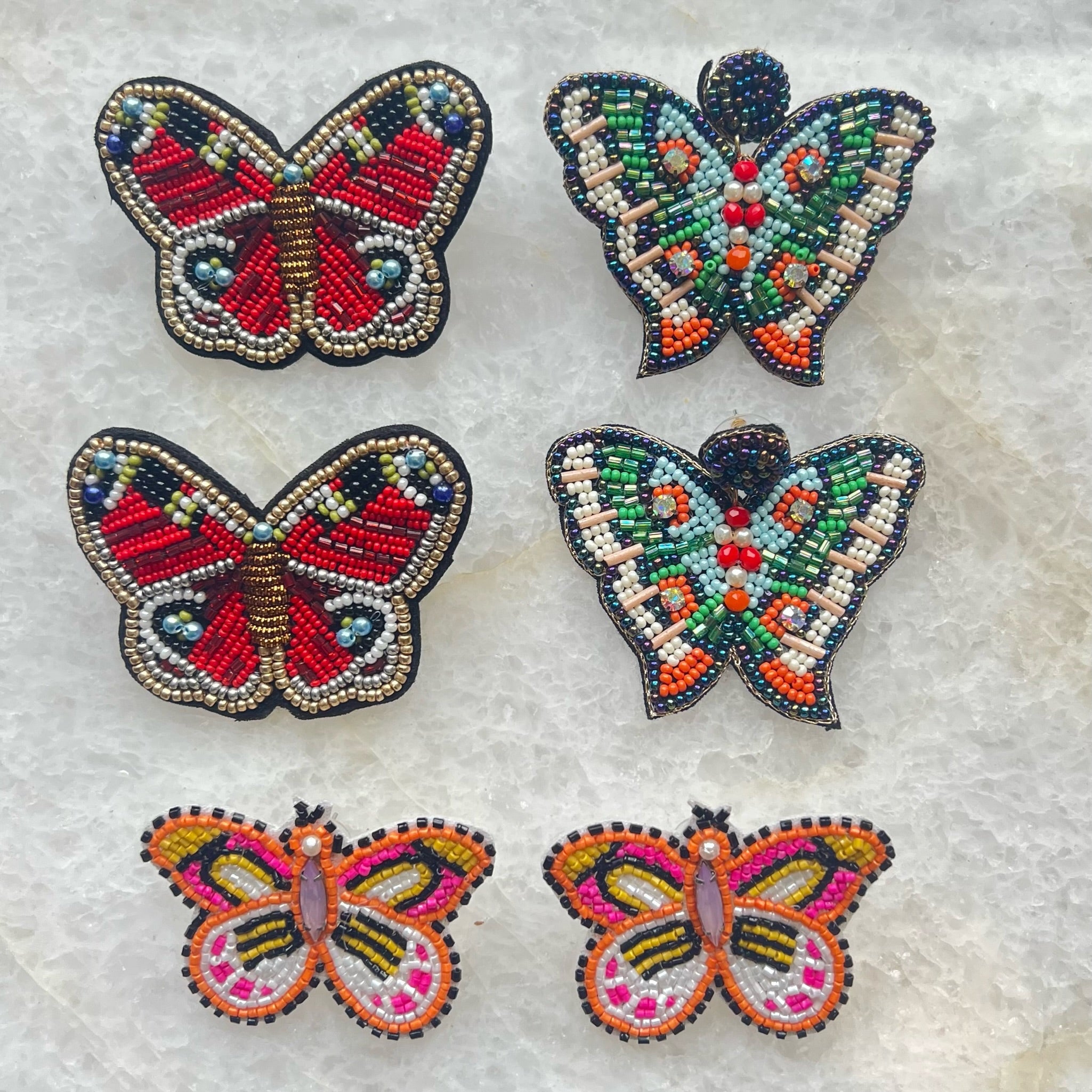 12 Pack: Rhodium Butterfly Shape Earring Backs by Bead Landing